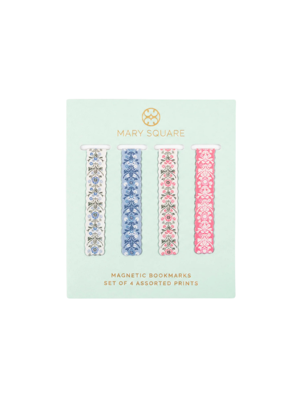 Magnetic Bookmark Set-Garden Row set of 4