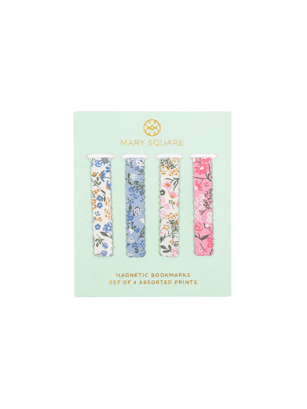 Magnetic Bookmark Set-Petal Charm set of 4