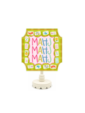 square Mahj Olive Topper