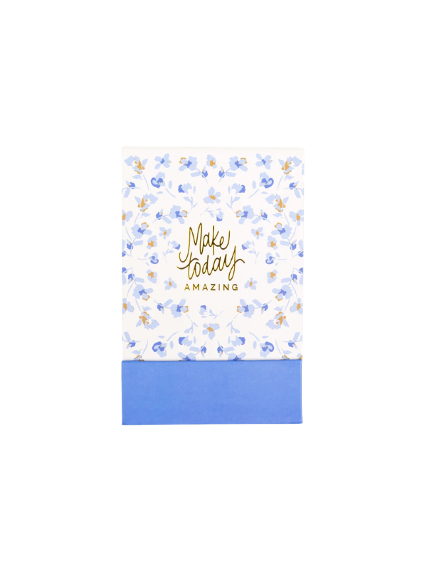 Make Today Amazing Flip Notepad floral
