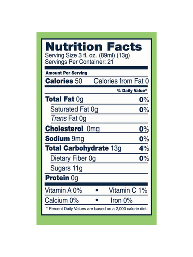  Margarita in a Bag lime and lemon drink mix nutrition facts