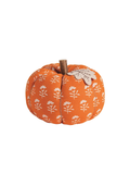 Orange Block Stuffed Pumpkin By Mudpie