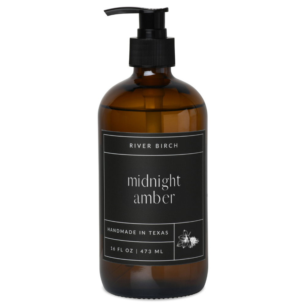 Midnight Amber Handmade Hand Soap