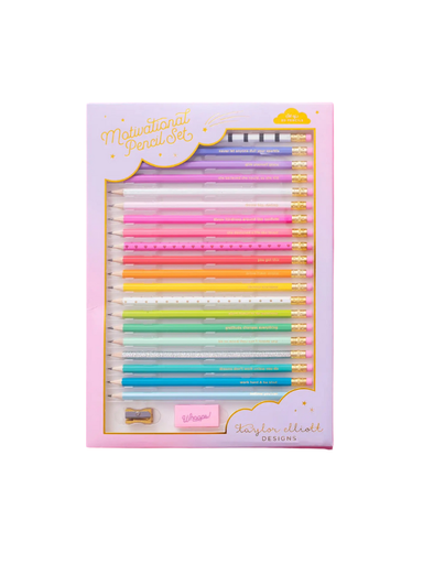 Motivational Pencil Set 