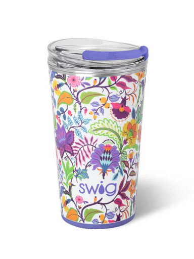 Mystique Party Cup by Swig Life patterned travel cup