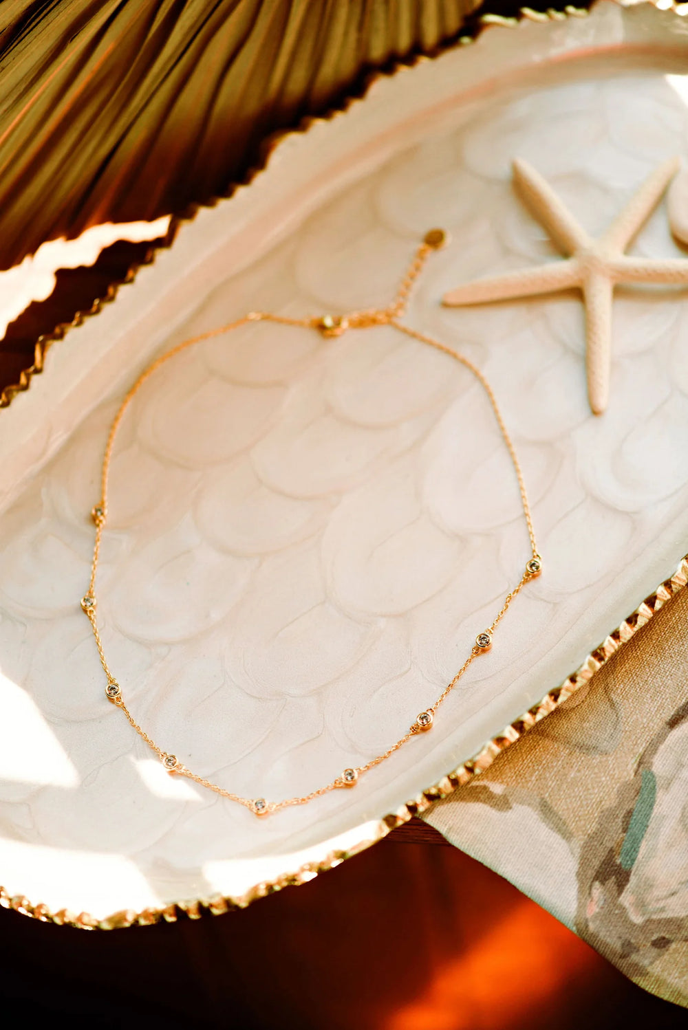 Natalie Necklace by Tatum James dainty 