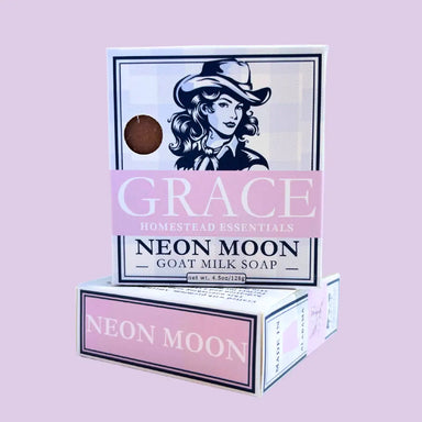 Neon Moon goat milk soap by Grace Homestead Essentials