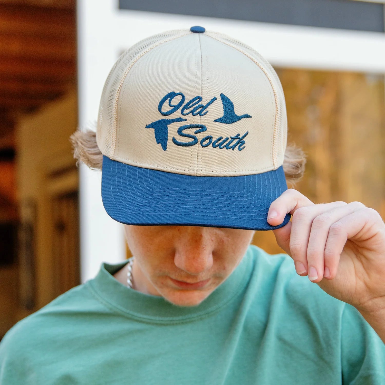 Flying South Trucker Hat by Old South Apparel