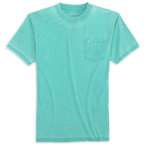 Oceanside Tee in Tropic Blue by Southern Point Co.