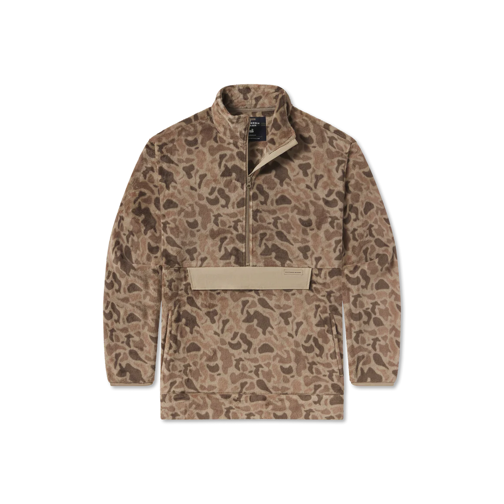 Wadsworth Fleece in Retro Camo- Khaki By Southern Marsh