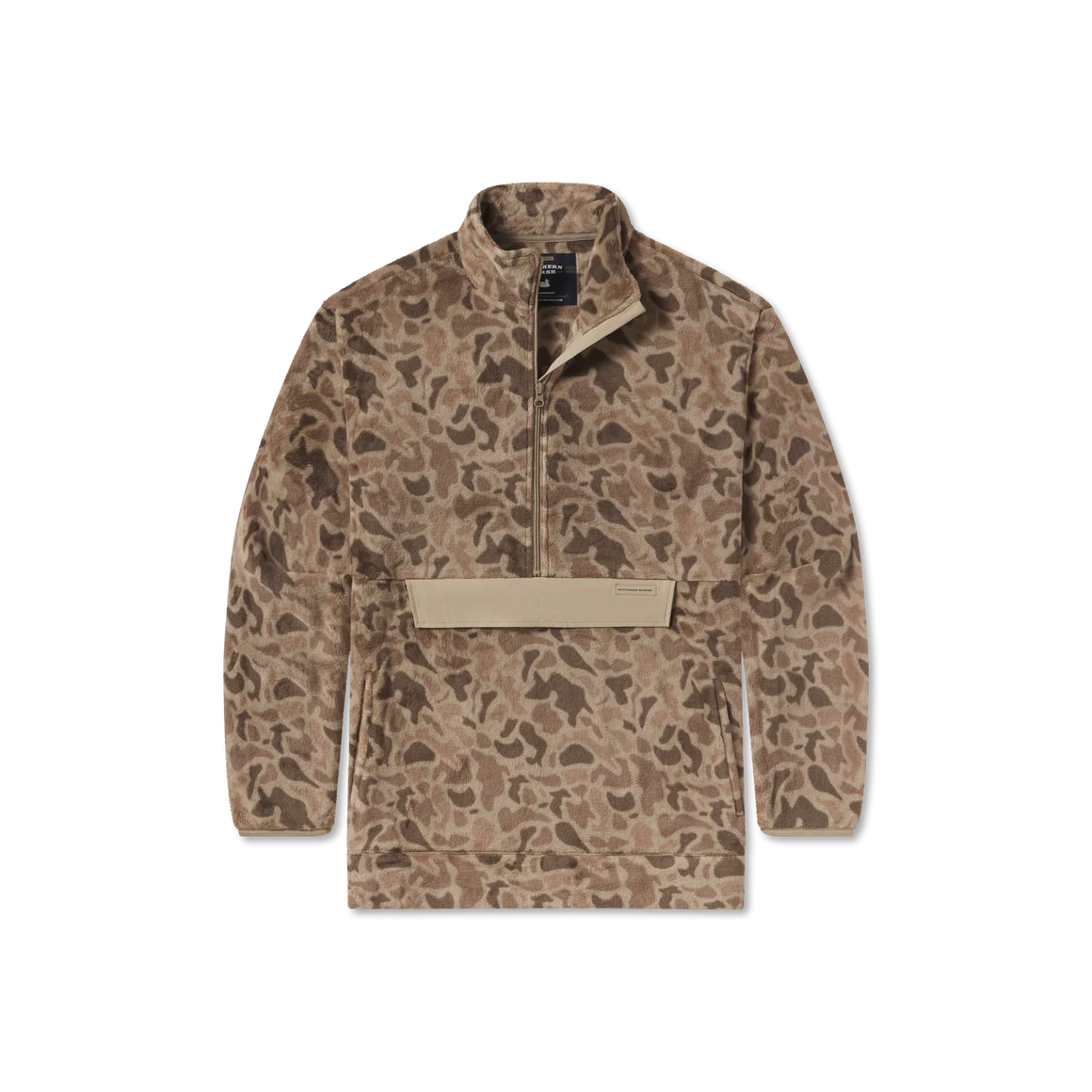 Wadsworth Fleece in Retro Camo- Khaki By Southern Marsh