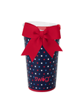 Oh My Stars Party Cup by Swig Life red white and blue stars patriotic America 4th of July travel cup