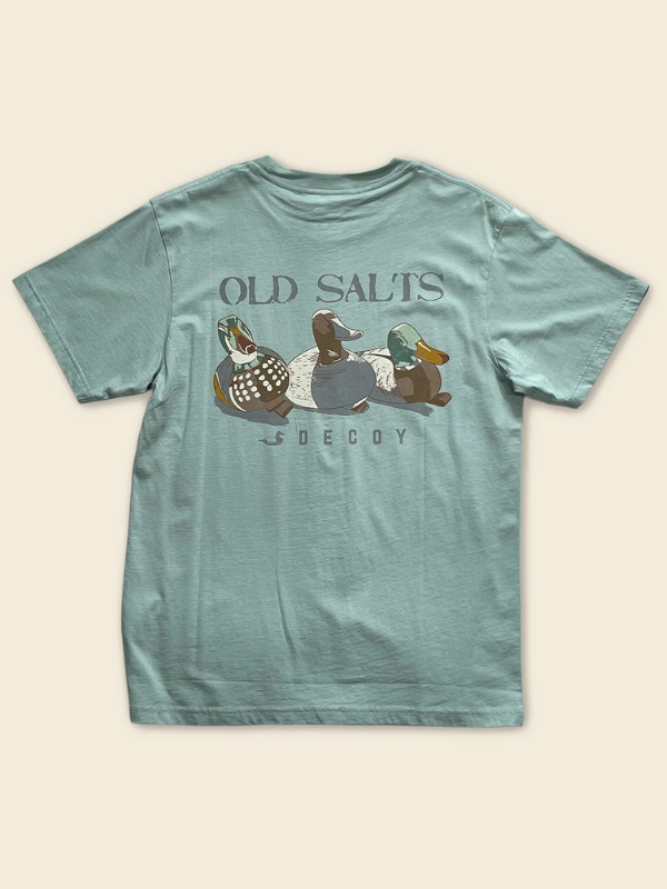 The Old Salts T-Shirt puts three Heritage Series decoys on a short sleeve tee