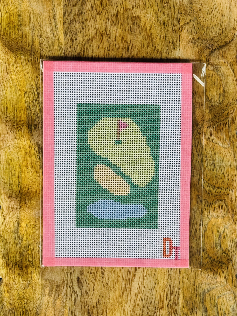 golf course On The Green Needlepoint Canvas