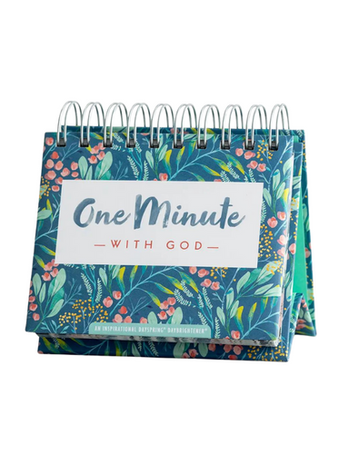 One Minute With God - Perpetual Calendar religious christian daily devotional gift