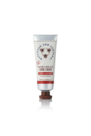 hand cream in honey almond