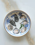 glass oyster trinket tray 