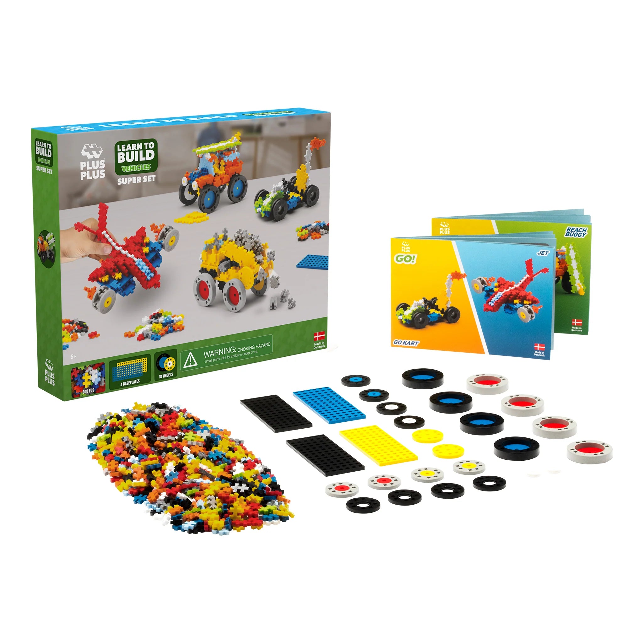 Plus-Plus Learn To Build Vehicles Super Set