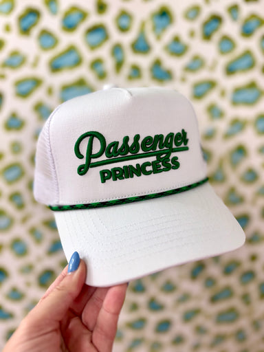 Passenger Princess White Rope Hat golf themed women cap green trendy