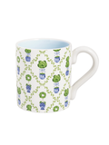 Mug with decorative pattern on a white background