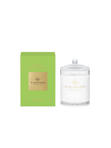 wild mint and bergamot scented candle