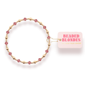 Pink June Bracelet By Beaded Blonde 