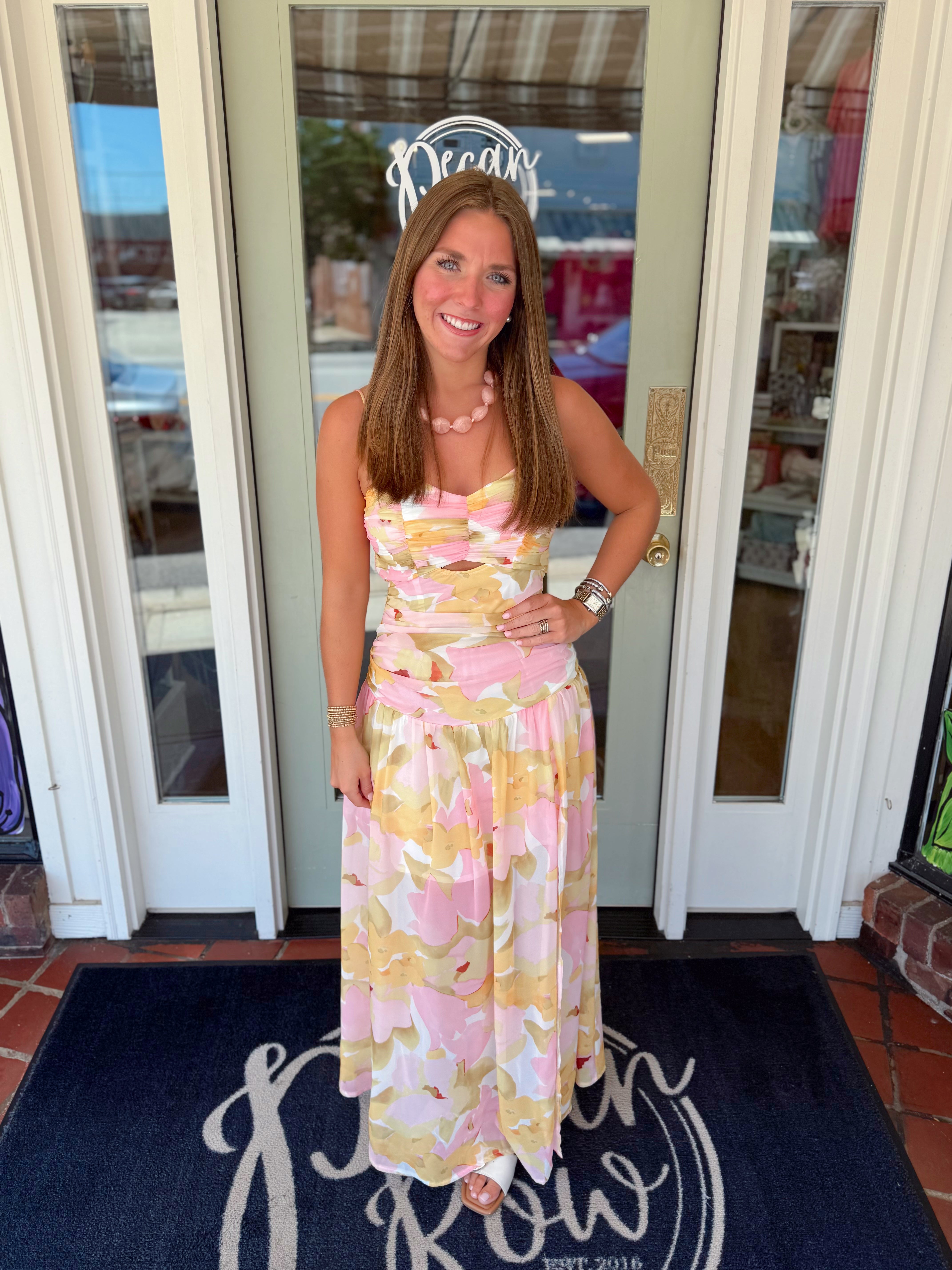 The Golden Hour Maxi Dress (XS-L)