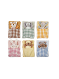 Plush mouse with matching sleeping bag and eye mask 