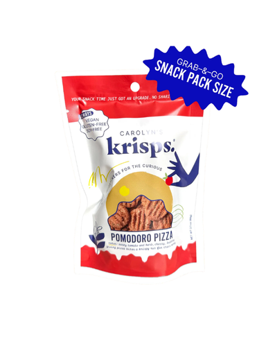 Pomodoro Pizza Krisps (2.1oz) snack cracker cheese 