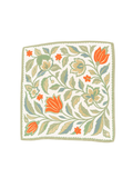 Poppy and Green Floral Scarf by Tatum James