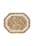 Disposable Posh Die-Cut Placemat- Woven Rattan
