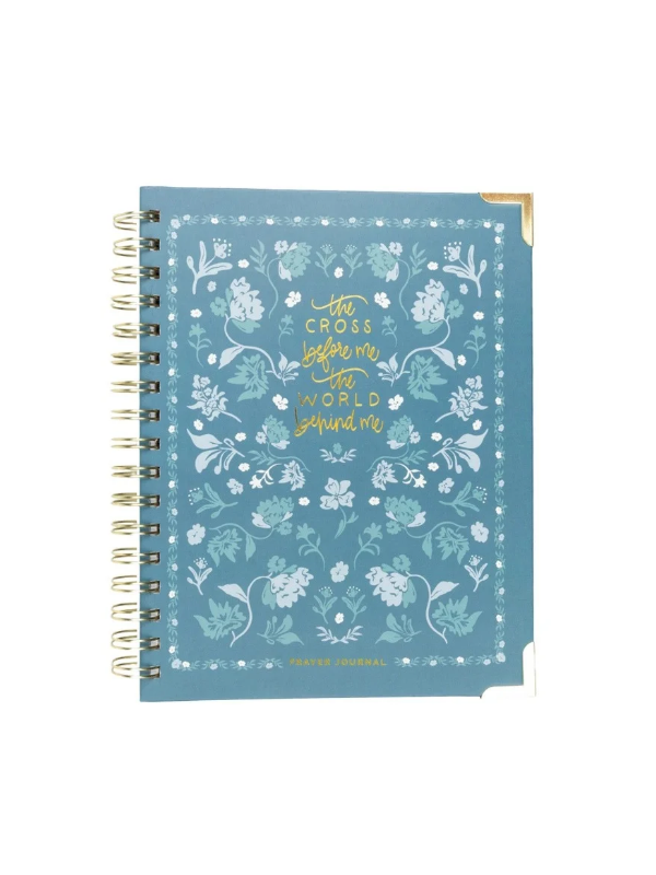 Blue spiral prayer journal 