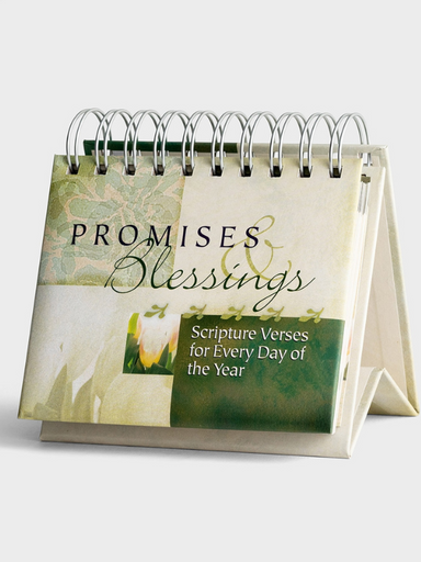Promises & Blessings: Scripture Verses for Every Day of the Year - Perpetual Calendar christian religious daily devotional gift