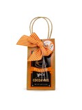 Pumpkin Chocolate Cocoa with whisk