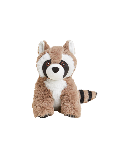 Raccoon Warmies stuffed animal plush or kids heatable comfort