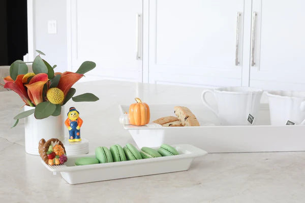 Pinstripes Cracker Tray by Nora Fleming