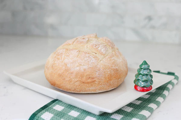 Pinstripes Rectangle Platter by Nora Fleming