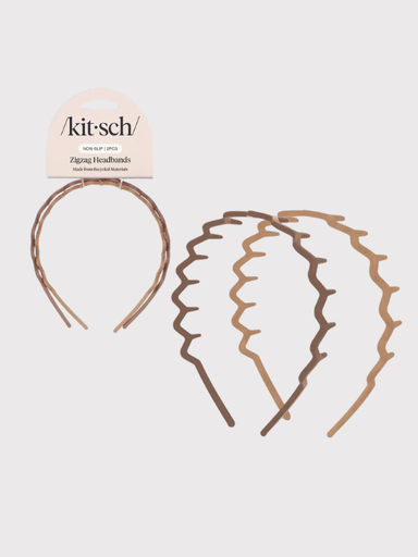 Zig zag headband pack of 2 by kitsch