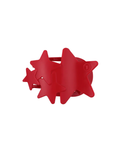 Red Shooting Star Medium Flat Hair Clip teleties america patriotic memorial day 4th of july 