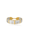 Gold and silver wire bracelet by Ronaldo, a timeless piece that can be worn for years to come 