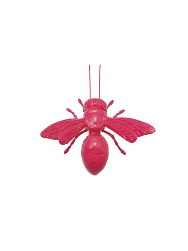 Resin and Wire Pink Bee 