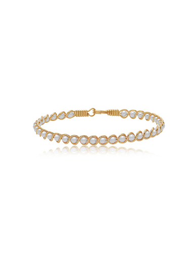 Pearl and Gold Revive bracelet by Ronaldo 