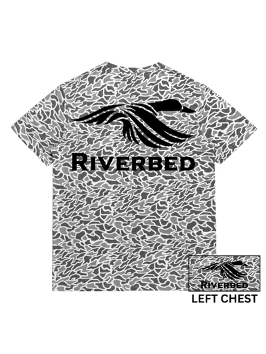 Riverbed Duck in White Old school camo  By Riverbed Threads 