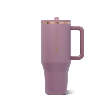 The HydroJug Traveler is completely leakproof with the straw down, cupholder compatible, and has a hygienic circular flip straw for easy sipping.