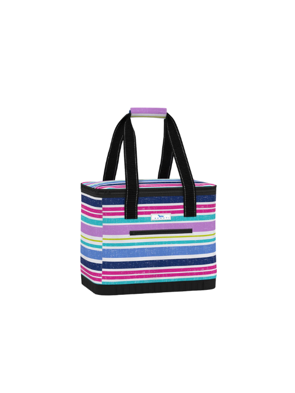 striped hard bottom cooler
