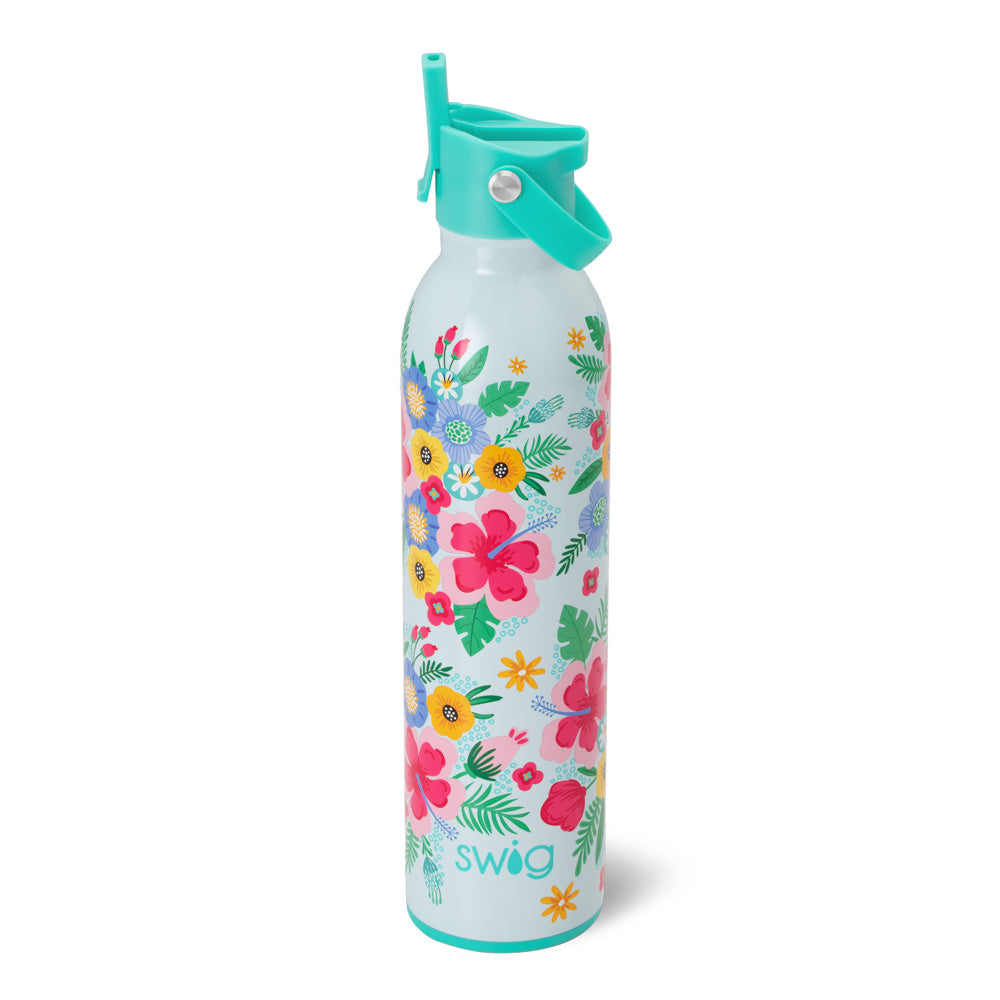 Island Bloom Flip + Sip 20oz Bottle by Swig Life