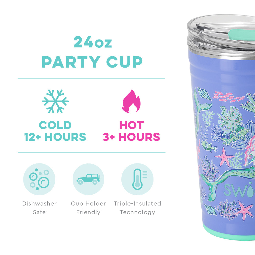 Under The Sea 24oz Party Cup by Swig Life
