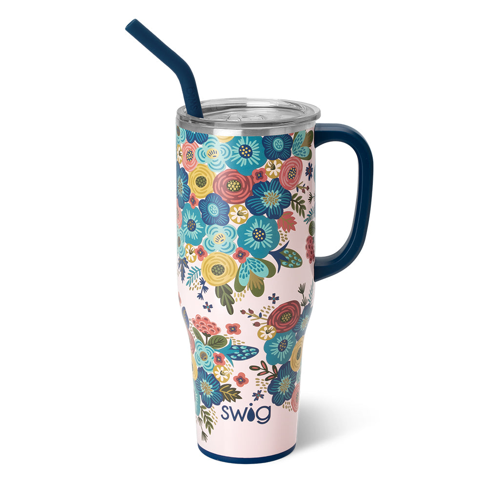 Bella Rosa Mega Mug 40oz Tumbler by Swig Life