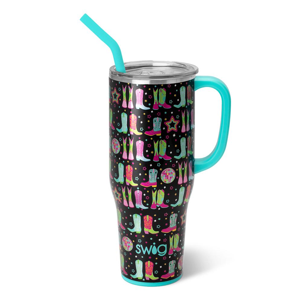 Disco Cowgirl Mega Mug 40oz Tumbler by Swig Life