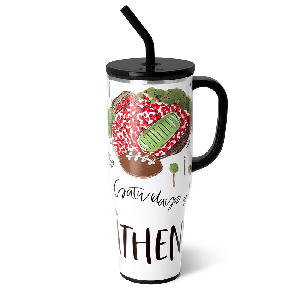 Saturdays in Athens Mega Mug 40oz Tumbler by Swig Life